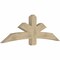 Ekena Millwork Alberta Rough Sawn Timber Gable Bracket, Douglas Fir, 72"W x 24"H x 4"D x 6"F, 8/12 Pitch GBW072X24X0406ALB00RDF - alternate 3